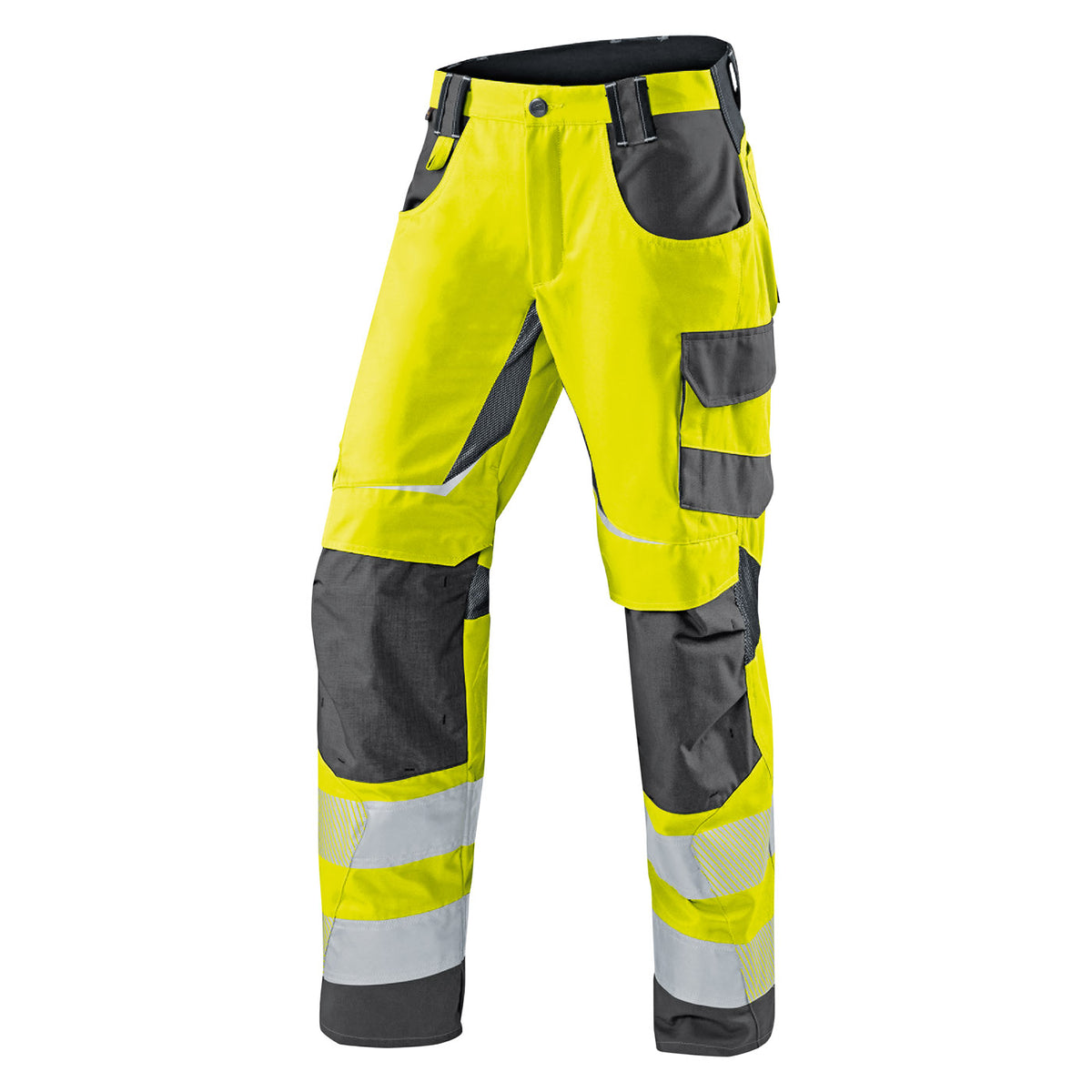 KÜBLER REFLECTIQ Sommerhose PSA 2 2407 8343 warngelb/anthrazit