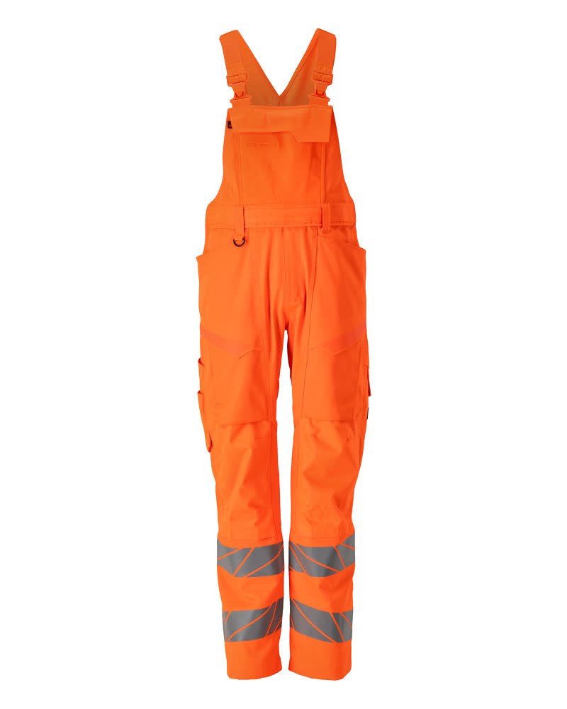 MASCOT® Latzhose mit Knietaschen 24569-236 Hi-vis Orange