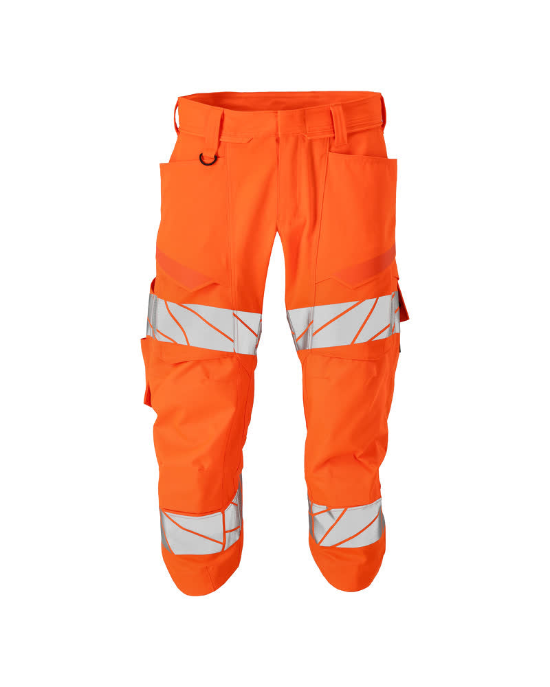 MASCOT® Dreiviertel-Hose mit Knietaschen 25249-236 Hi-vis Orange