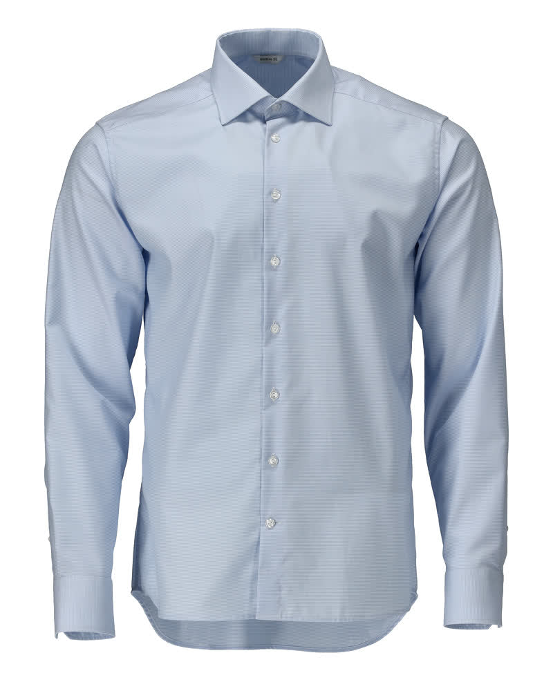 MASCOT® Hemd 25404-744 Hellblau/Weiß-kariert