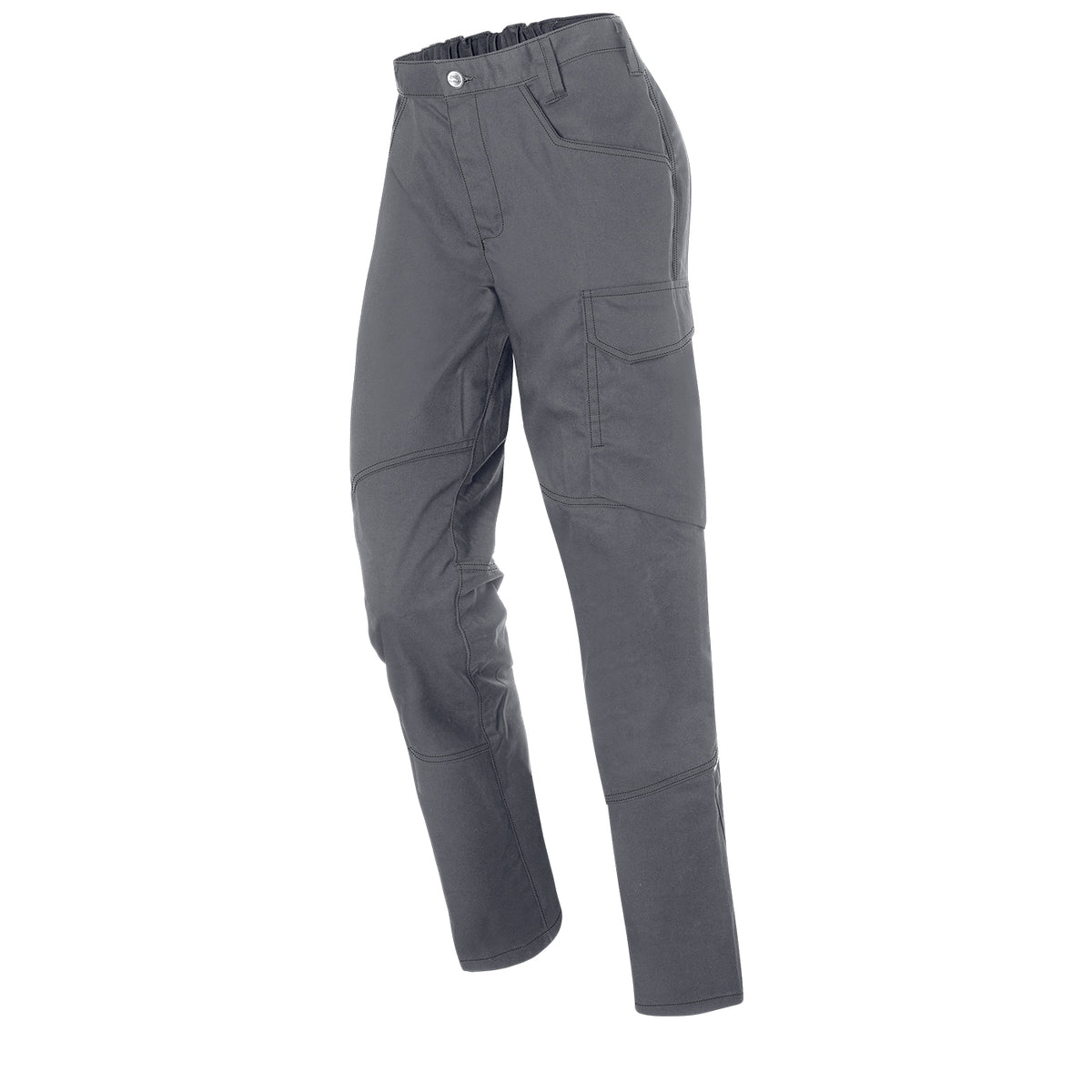 KÜBLER ICONIQ PRO Damenhose 2545 5380 mittelgrau/schwarz