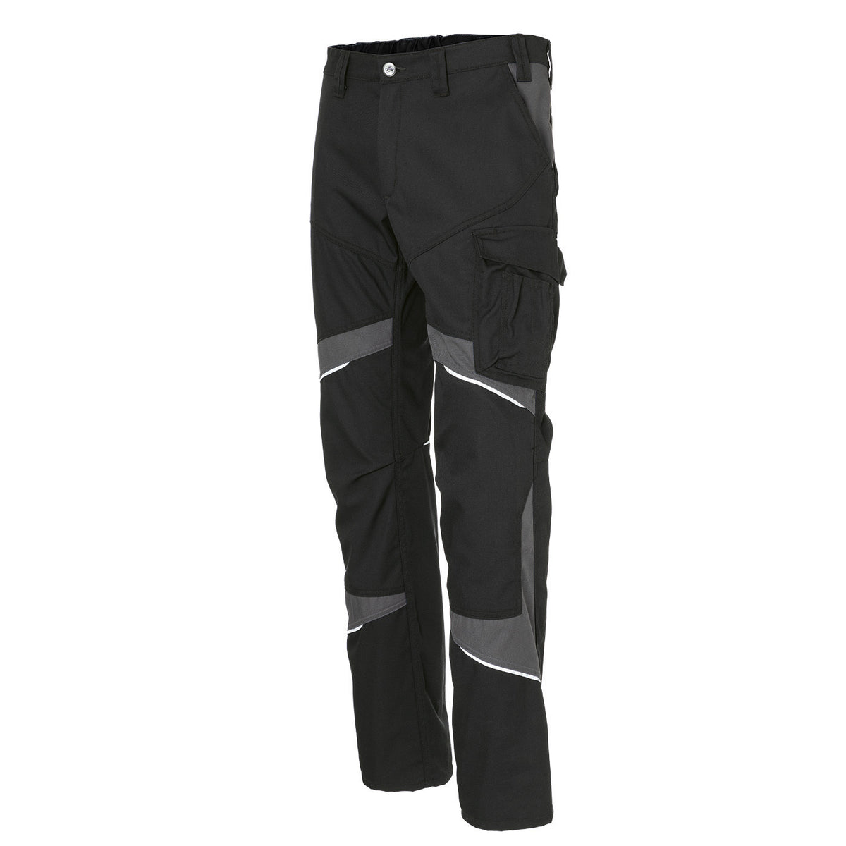 KÜBLER ACTIVIQ cotton+ Damenhose 2550 3421 schwarz/anthrazit