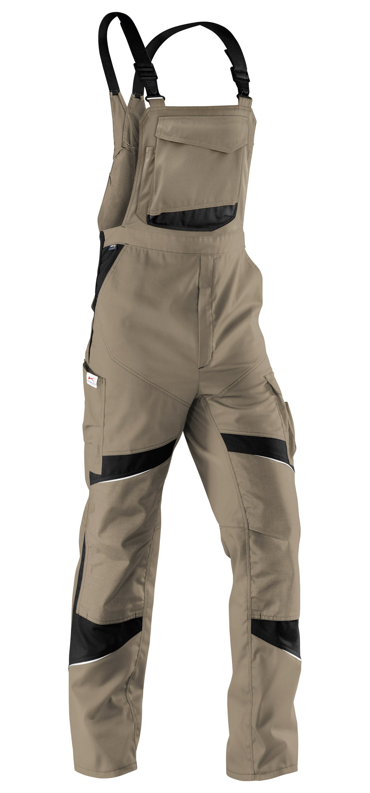 KÜBLER ACTIVIQ Latzhose PSA 2 3250 5365 sandbraun/schwarz
