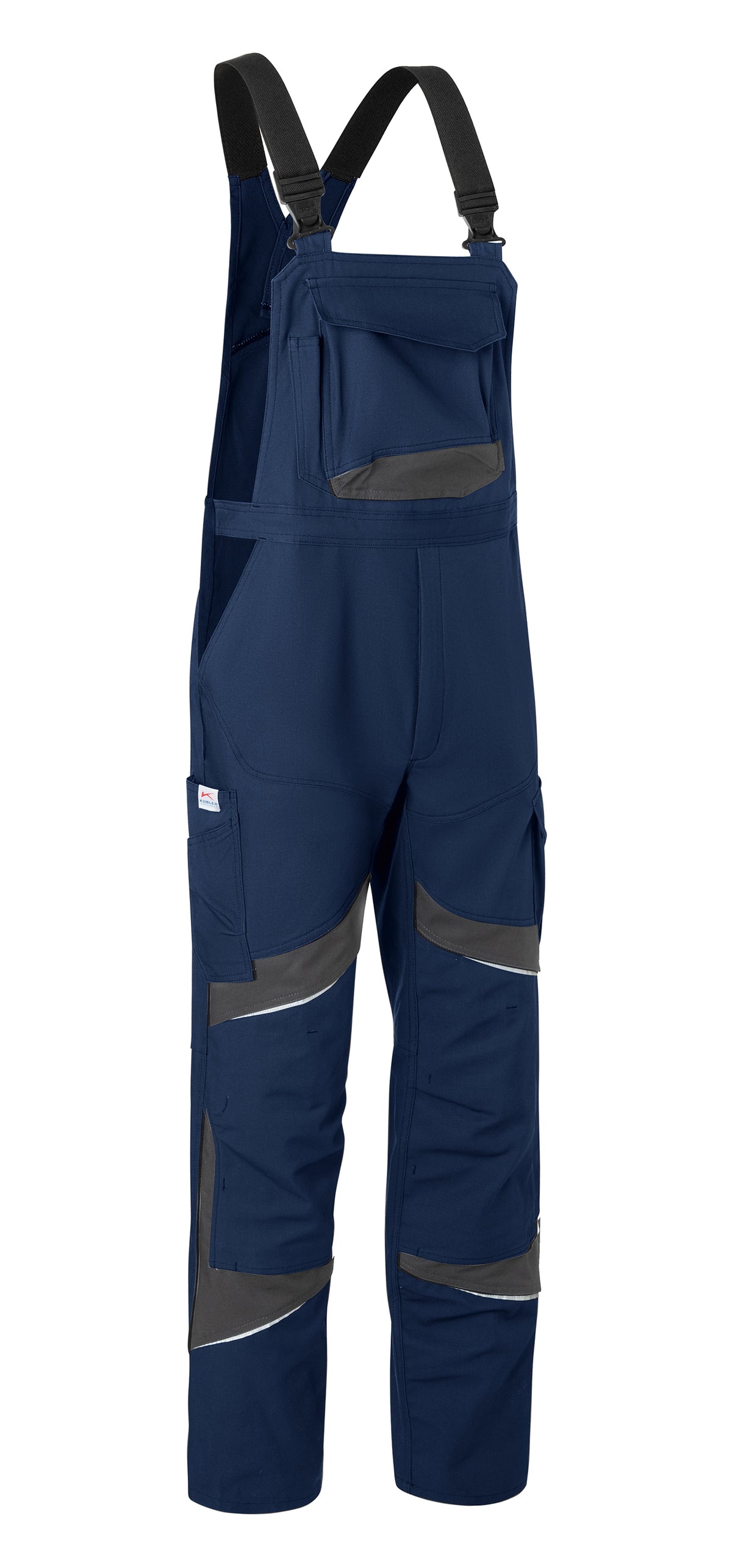 KÜBLER ACTIVIQ cotton+ Latzhose HIGH PSA 2 3255 3421 dunkelblau/anthrazit