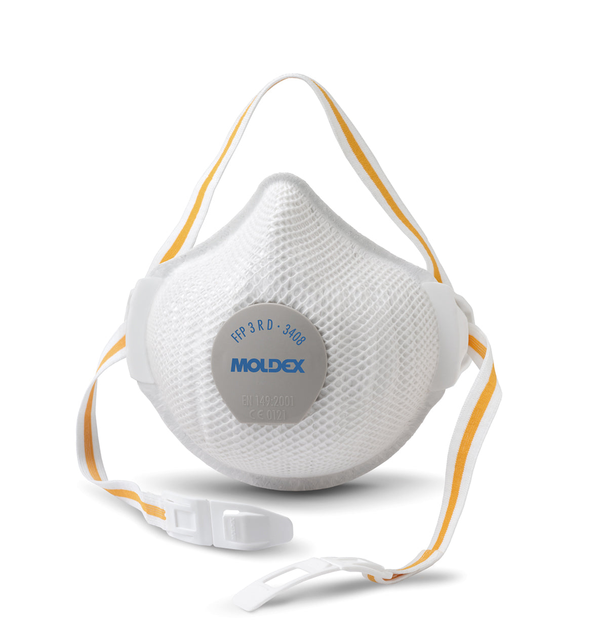 Moldex Atemschutzmaske 3408 - FFP3 R D mit Dichtlippe und Klimaventil - Air Plus ProValve