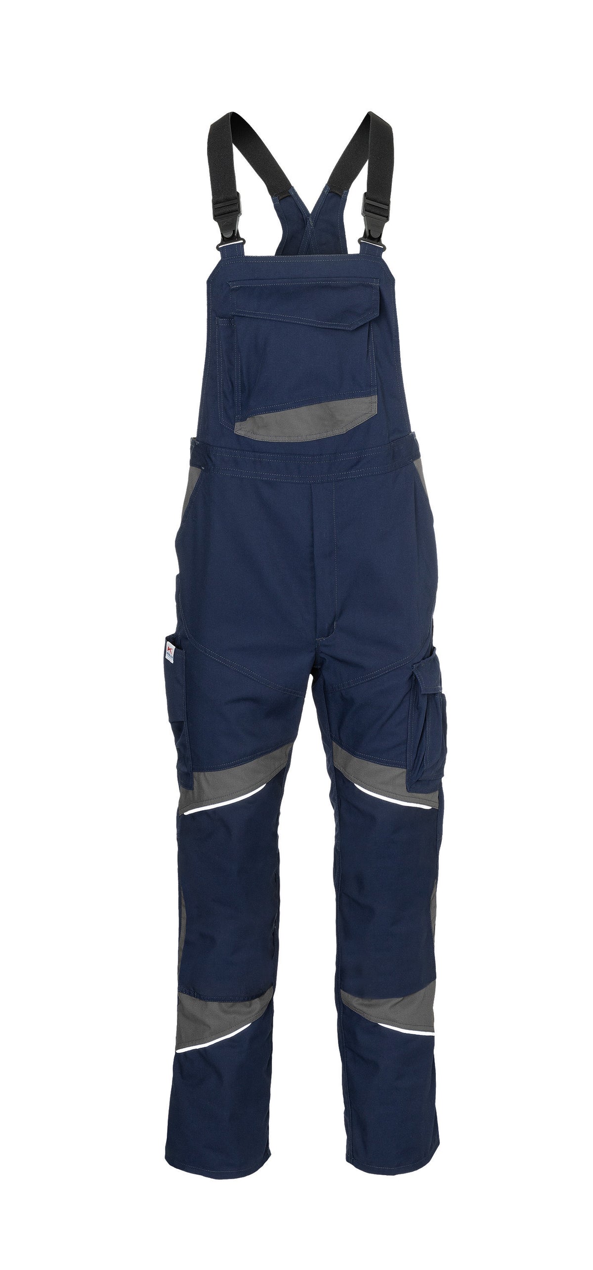 KÜBLER ACTIVIQ cotton+ Latzhose 3450 3421 dunkelblau/anthrazit