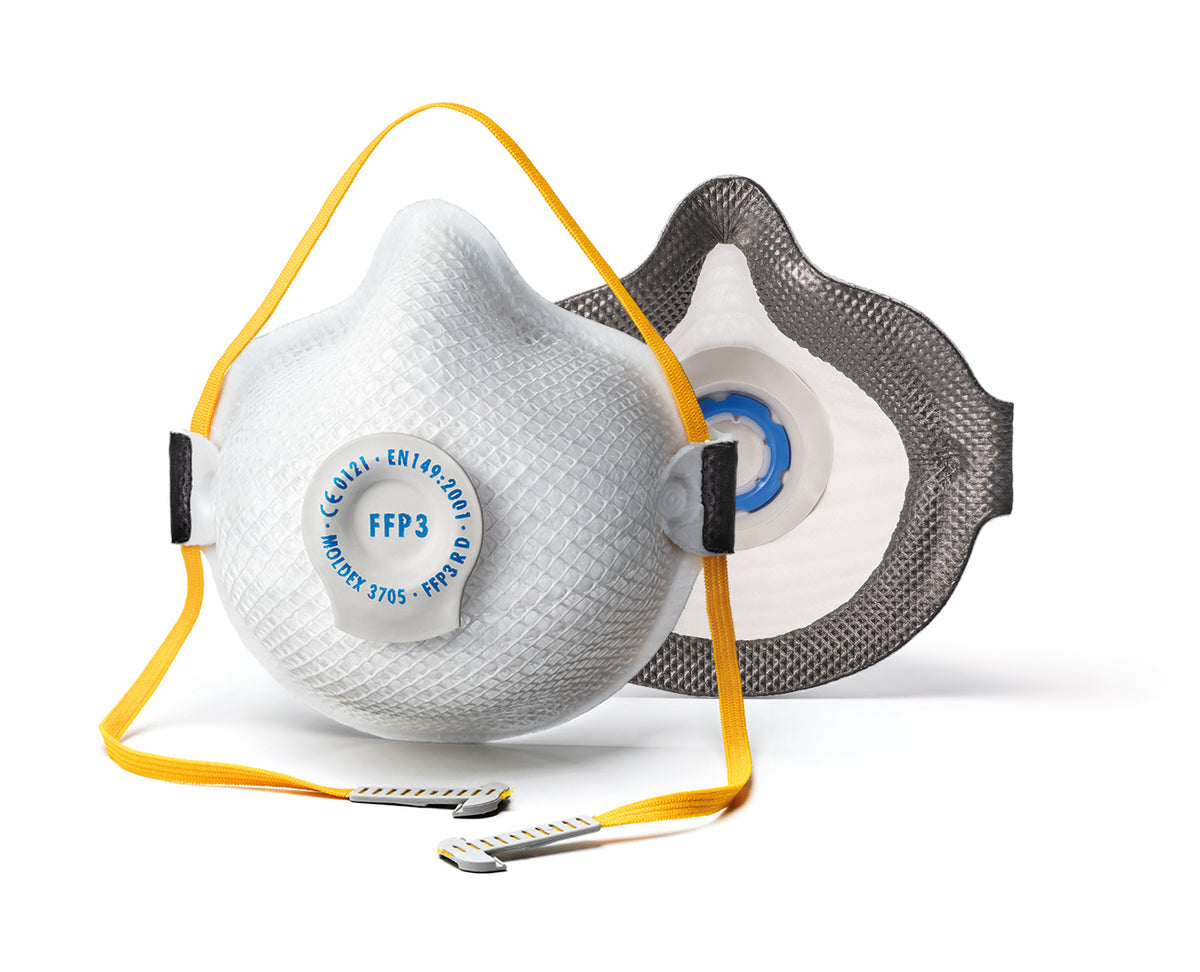Moldex Atemschutzmaske FFP3 R D mit Klimaventil, Air Seal