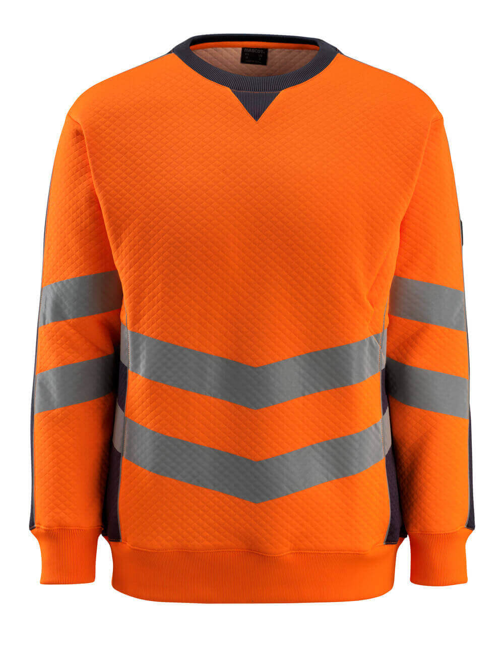 MASCOT® Wigton Sweatshirt 50126-932 Hi-vis Orange/Schwarzblau