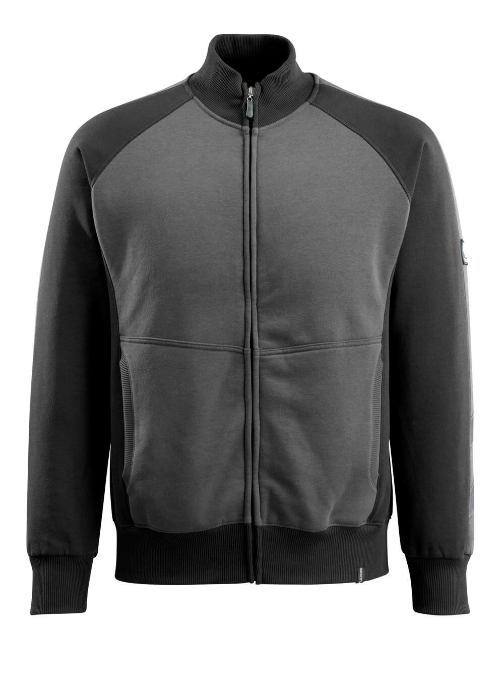 MASCOT® Amberg Sweatshirt mit Reißverschluss 50565-963 Dunkelanthrazit/Schwarz