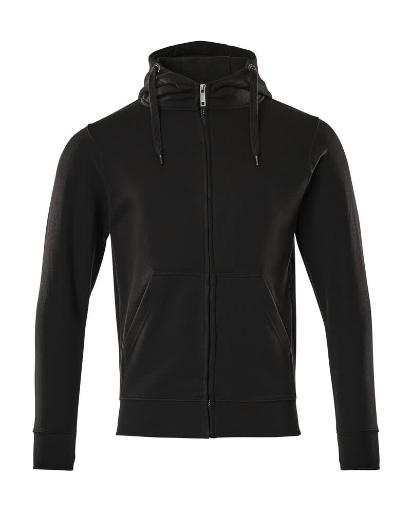 MASCOT® Gimont Kapuzenpullover mit Reißverschluss 51590-970 Vollschwarz