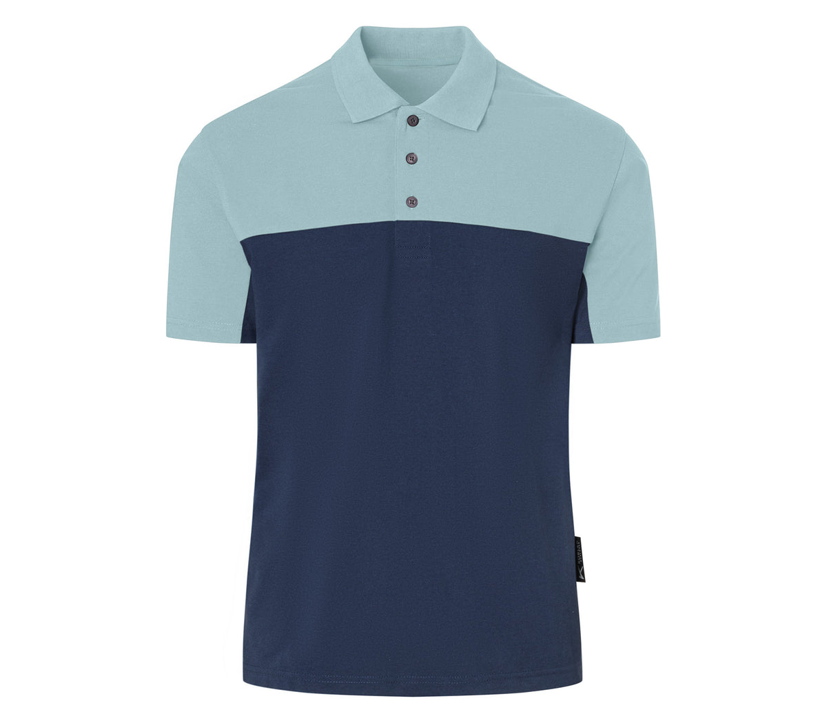 KÜBLER SHIRTS Polo 5221 6207 dunkelblau/eisblau