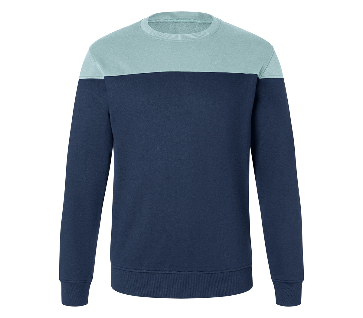 KÜBLER SHIRTS Sweatshirt 5222 6406 dunkelblau/eisblau