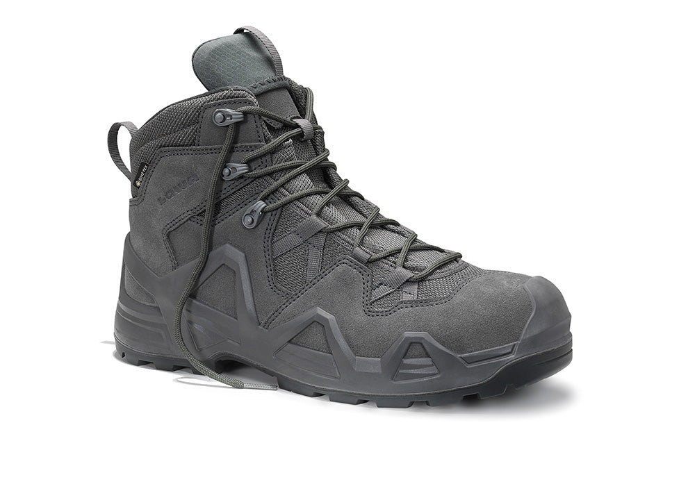 ELTEN ZEPHYR Work GTX® wolf Mid ESD S3S WR – Sicherheitsschnürstiefel