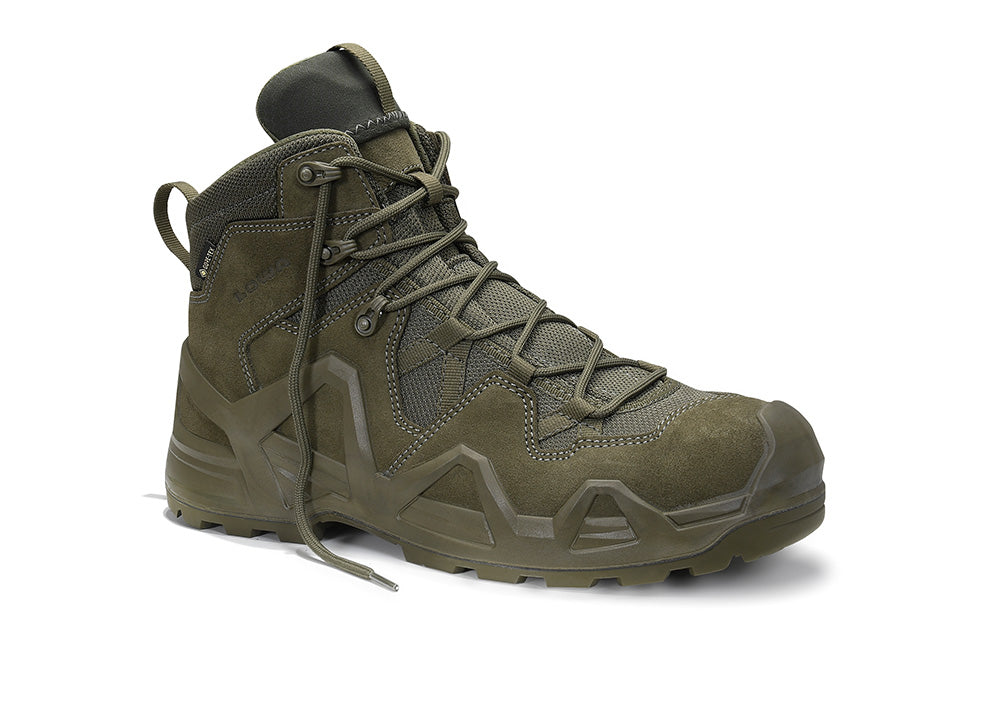 ELTEN ZEPHYR Work GTX® ranger green Mid ESD S3S WR – Sicherheitsschnürstiefel