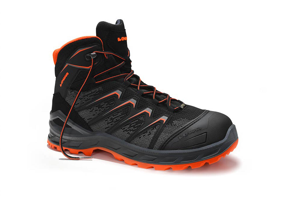 ELTEN LARROX Work GTX® black Mid S3 – Sicherheitsschnürstiefel