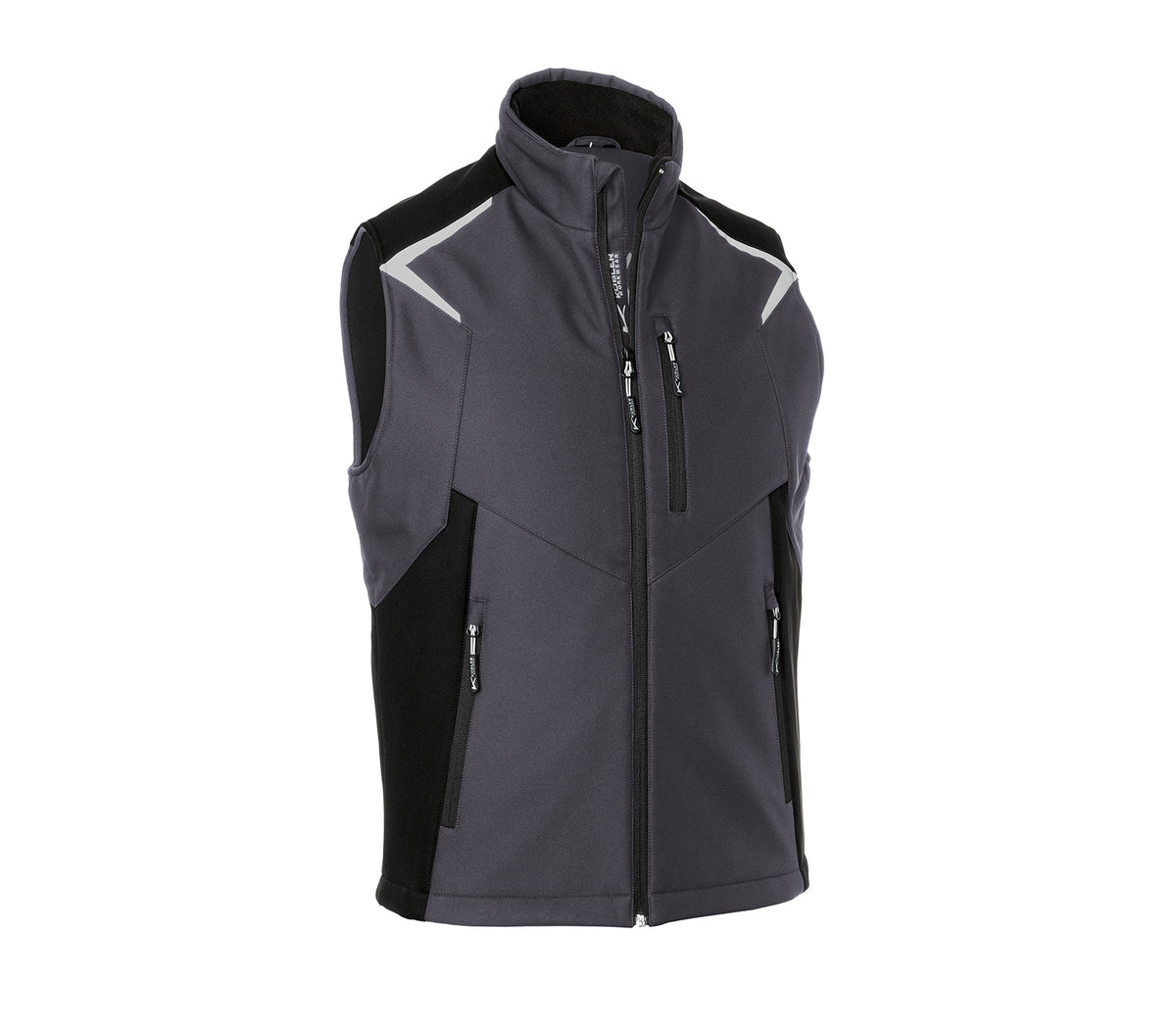 KÜBLER BODYFORCE Softshell Weste 7125 5375 anthrazit/schwarz