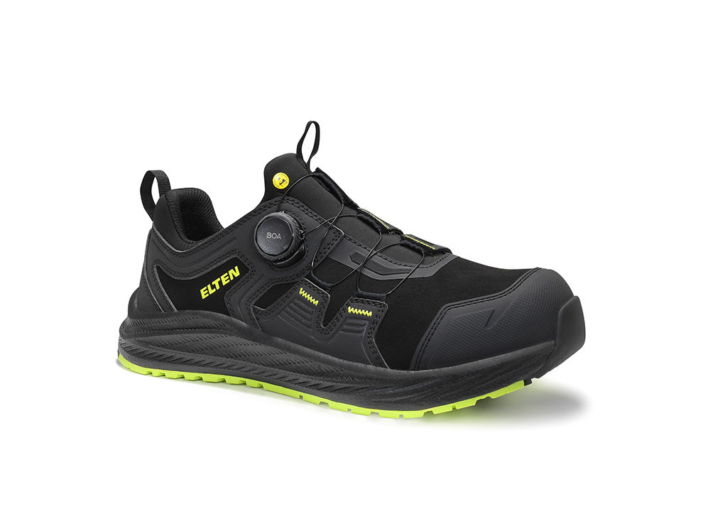 ELTEN IVAR XXNF BOA® black-lime Low ESD S3S – Sicherheitshalbschuh