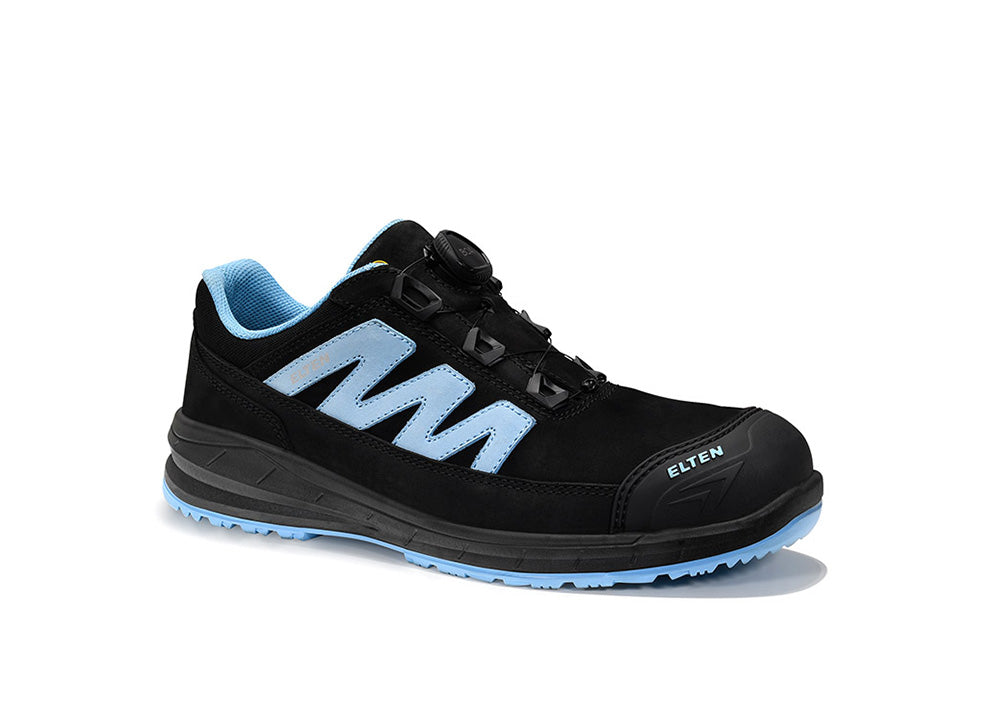 ELTEN MARTEN XXSports Pro BOA® black-blue Low ESD S3 – Sicherheitshalbschuh