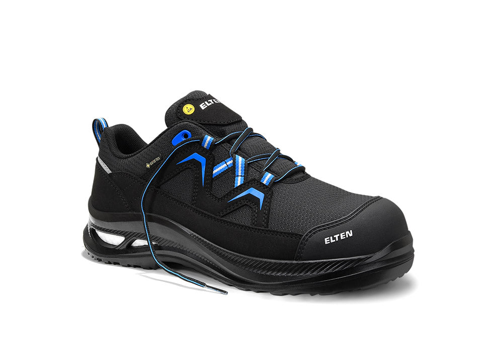 ELTEN FRY XXG Pro GTX® black-blue Low ESD S3S WR – Sicherheitshalbschuh