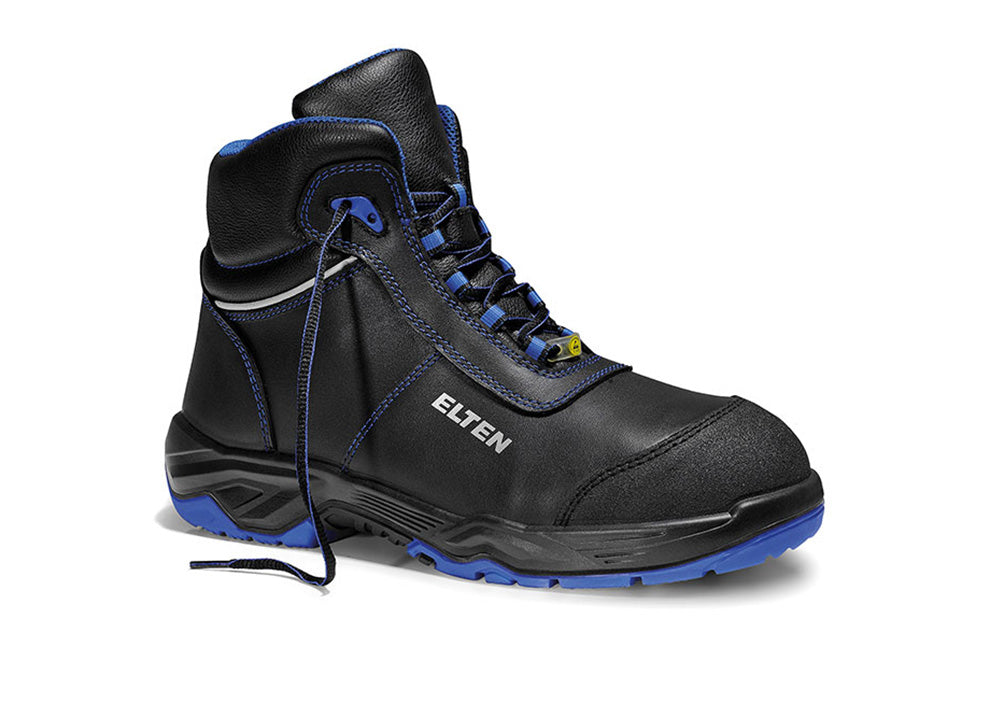 ELTEN REACTION blue Mid ESD S3S – Sicherheitsschnürstiefel