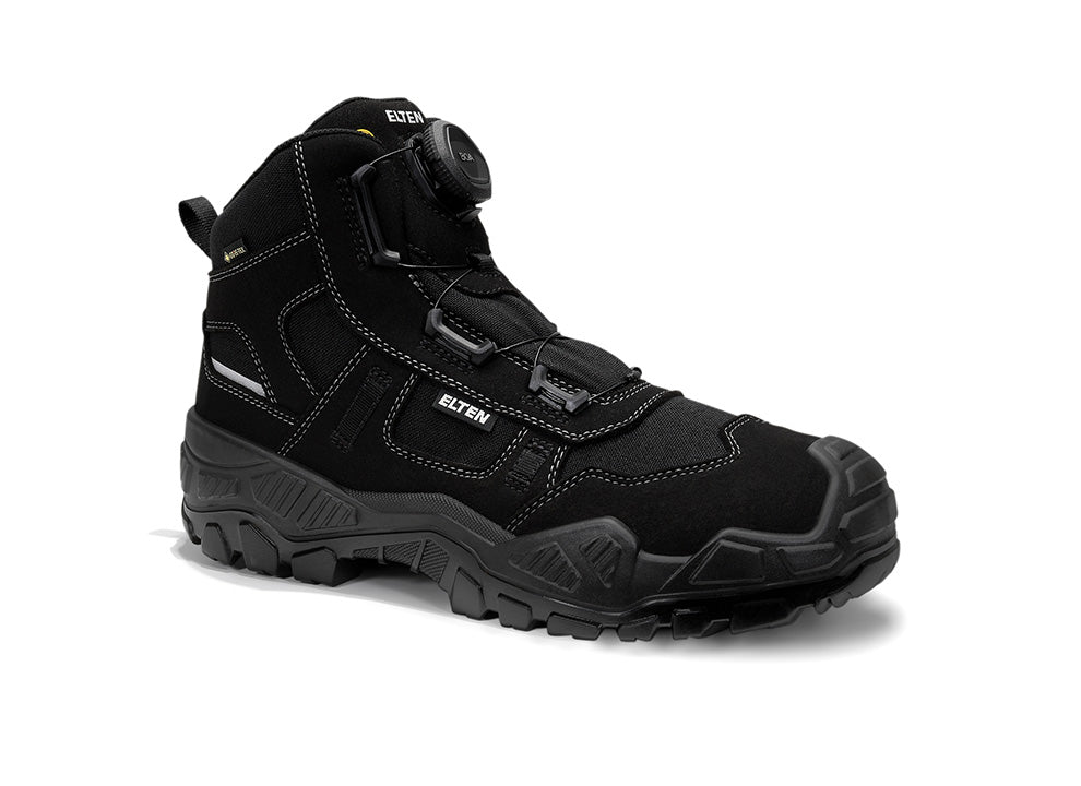 ELTEN MIKE BOA® GTX® black Mid ESD S3S WR – Sicherheitsstiefel