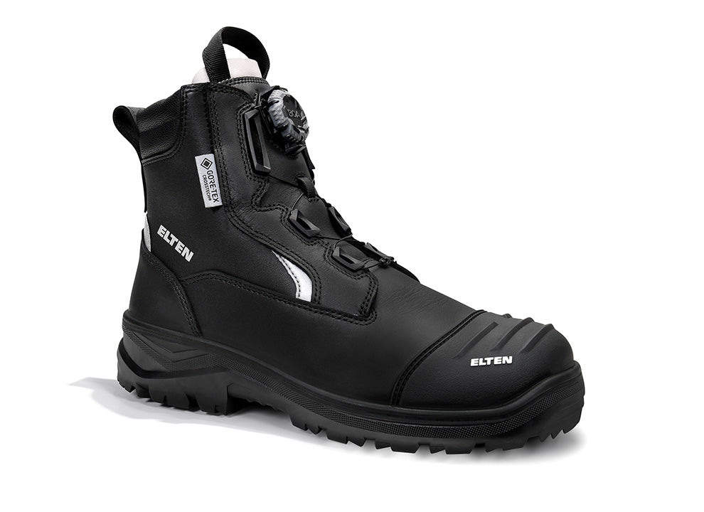 ELTEN FRASER Pro BOA® GTX® Mid ESD HI3 CI Typ F1PA – Feuerwehrstiefel (Form B)