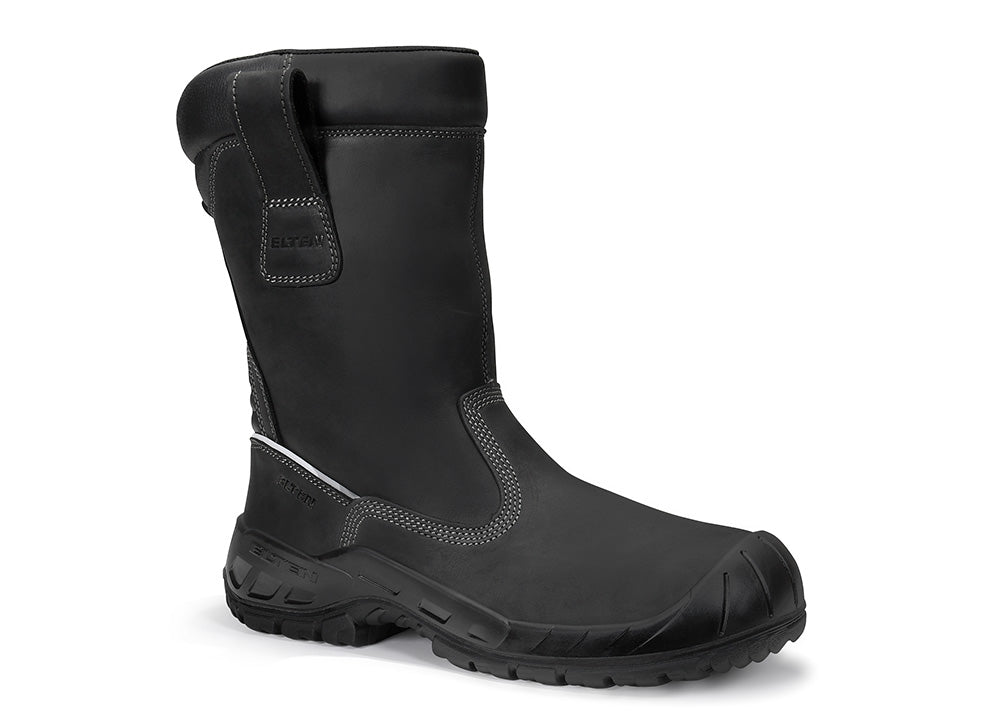 ELTEN GAVIN black High ESD S3S – Sicherheitsschlupfstiefel (Form C)