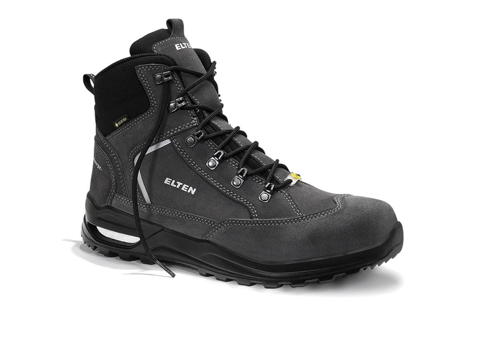 ELTEN RONAN XXF GTX® dark grey Mid ESD O2 WR – Berufsstiefel