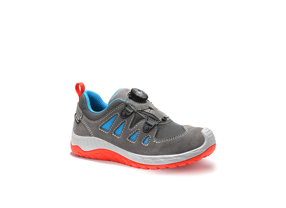ELTEN MADDOX Kids BOA® grey-red Low – Halbschuh