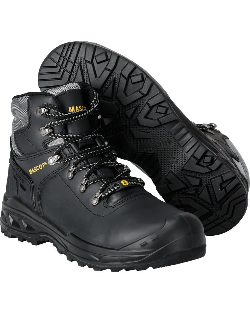 MASCOT® Elbrus Sicherheitsstiefel F0074-902 Schwarz/Gelb