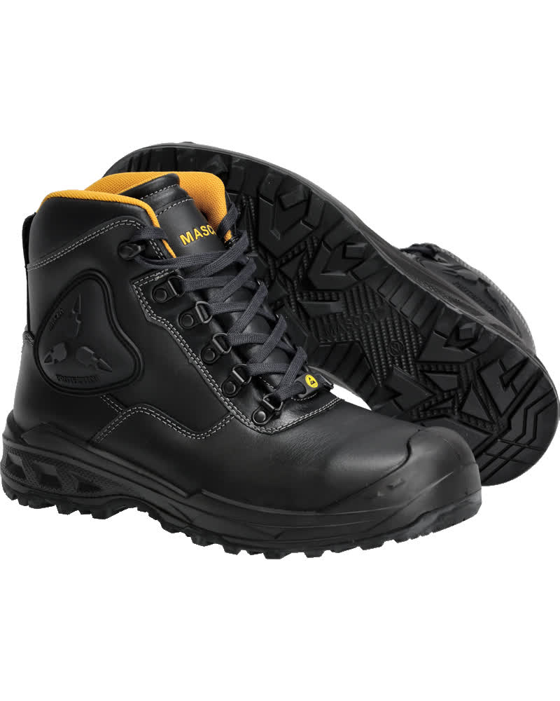 MASCOT® Batura Plus Sicherheitsstiefel F0165-902 Schwarz/Gelb