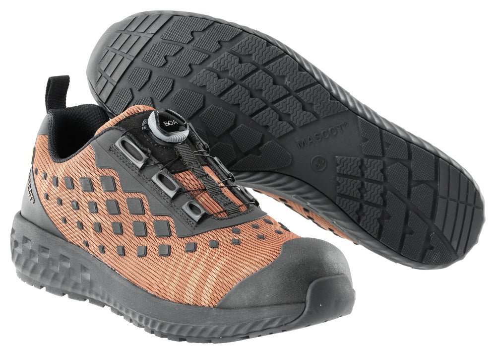 MASCOT® Sicherheitsschuhe F0650-704 Nussbraun/Schwarz