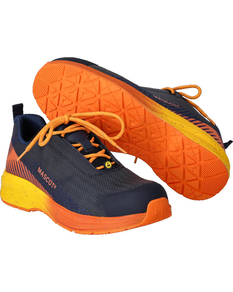 MASCOT® Sicherheitsschuhe F1600-909 Schwarzblau/Hellorange