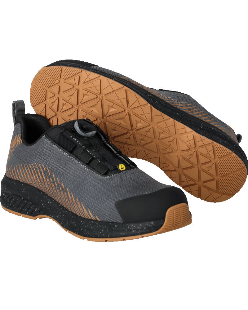 MASCOT® Sicherheitsschuhe F1601-909 Anthrazitgrau/Nussbraun