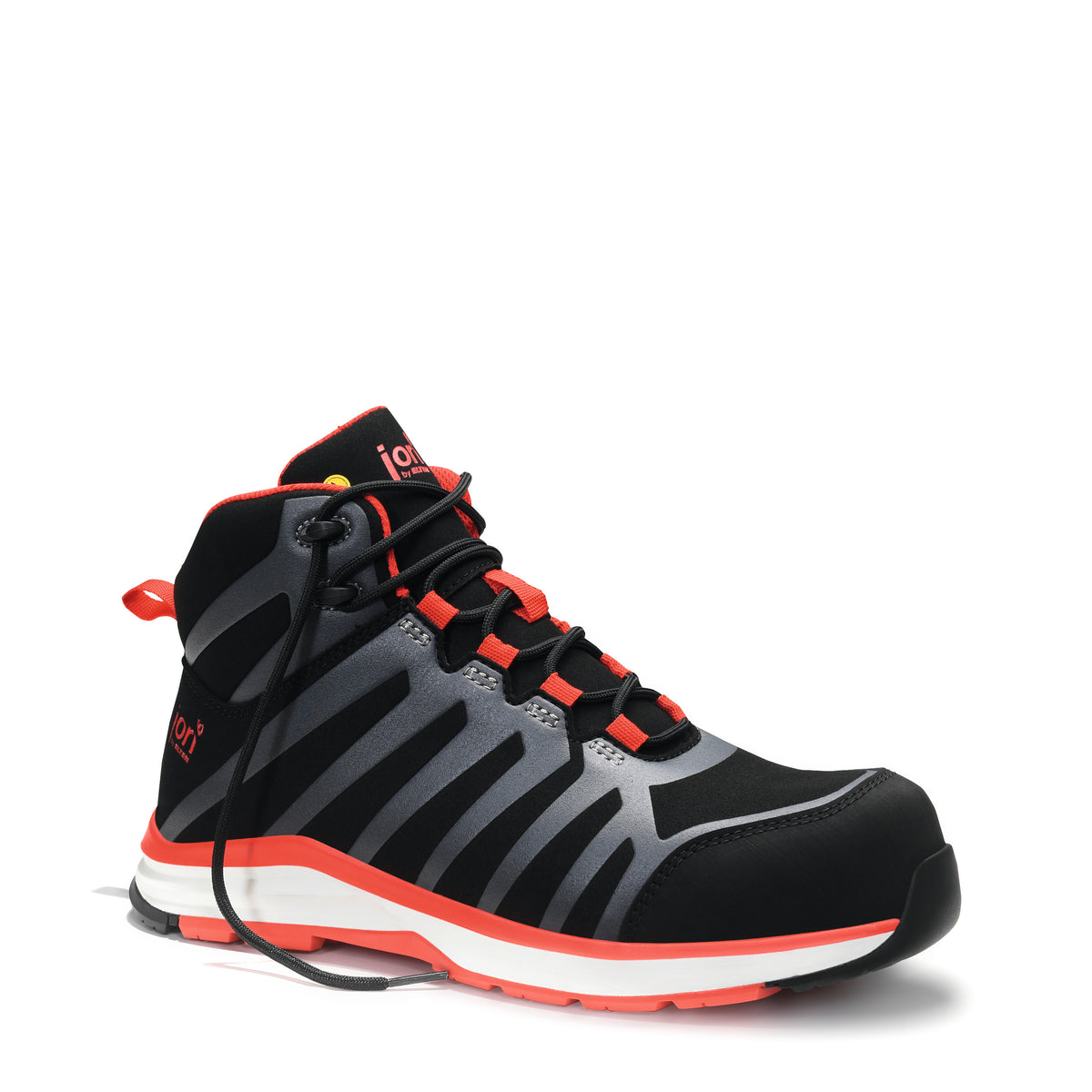 ELTEN jo_RAPID black-red Mid ESD S3S