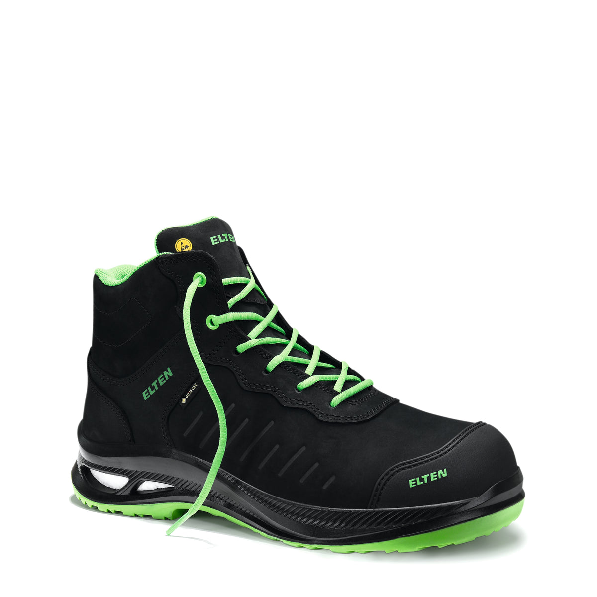 ELTEN STEWART XXG Pro GTX® black-green Mid ESD S3S WR