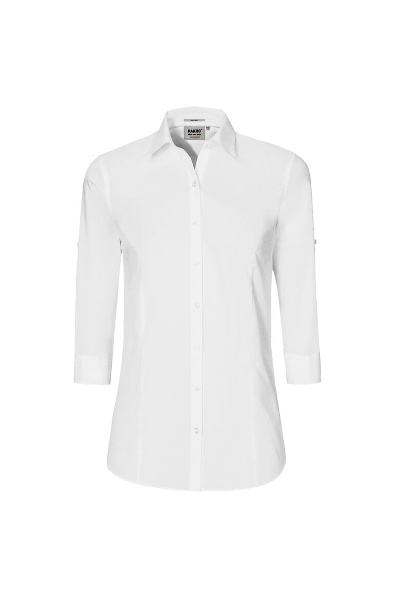 HAKRO 3/4-Arm-Vario Bluse MIKRALINAR® 120 weiß