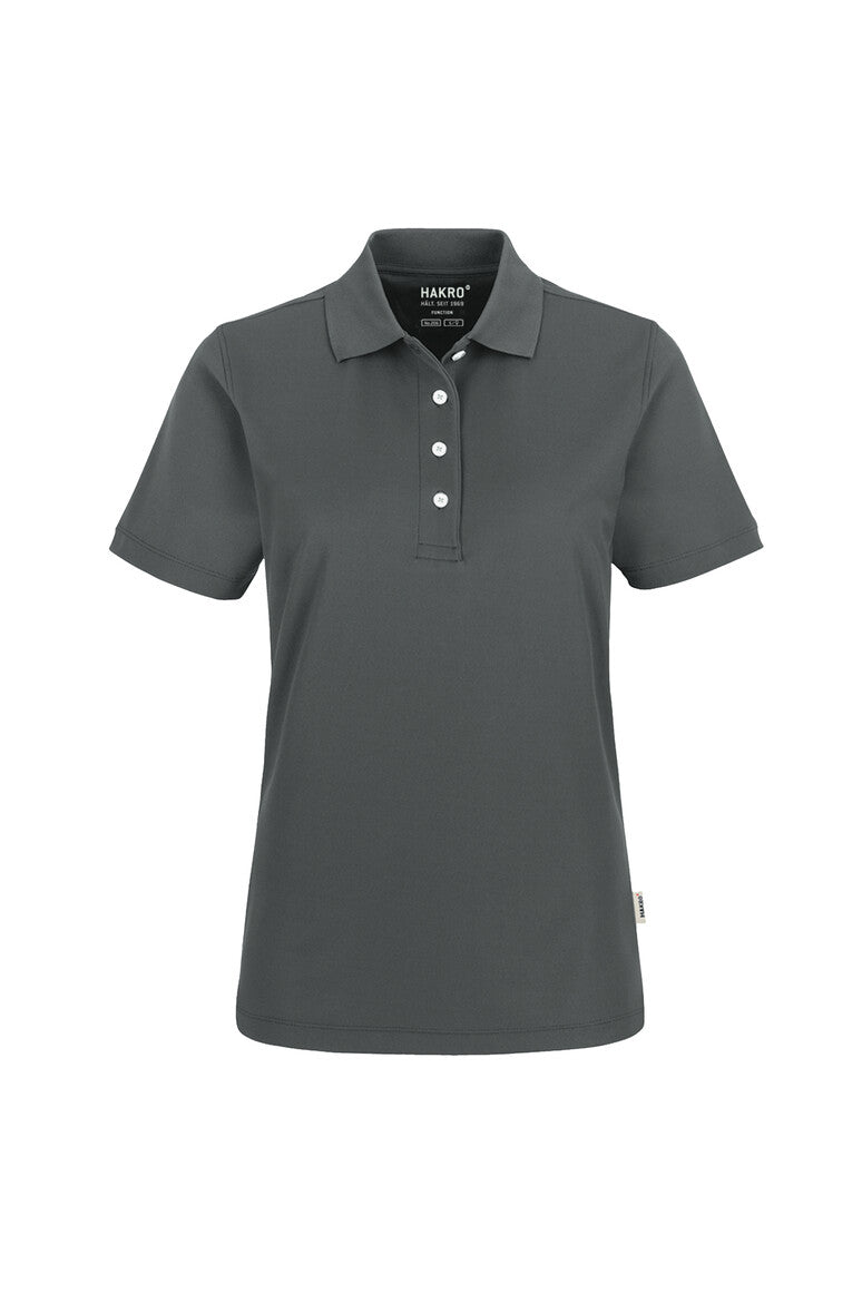 HAKRO Damen Poloshirt COOLMAX® ECO 206 anthrazit