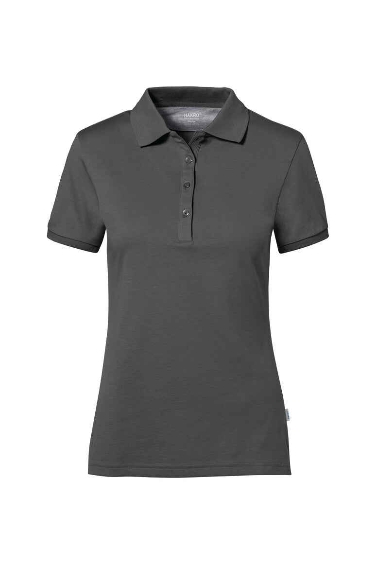 HAKRO COTTON TEC® Damen Poloshirt 214 anthrazit