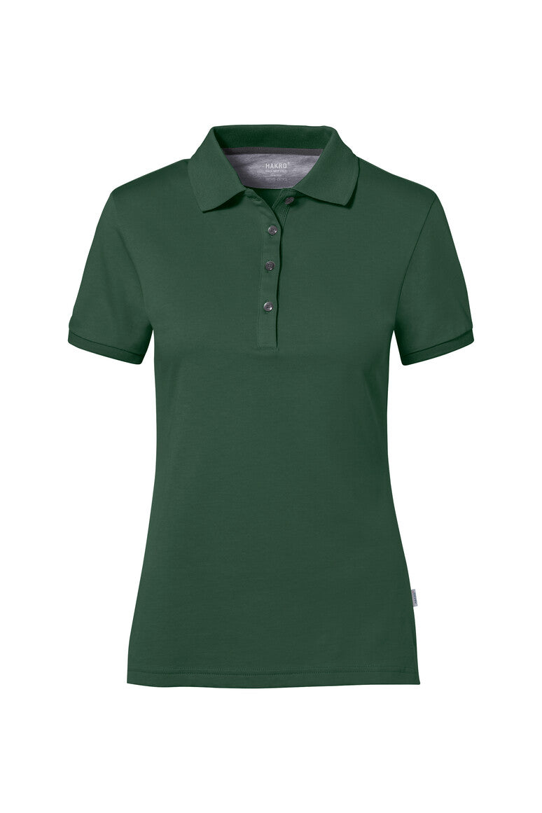 HAKRO COTTON TEC® Damen Poloshirt 214 tanne
