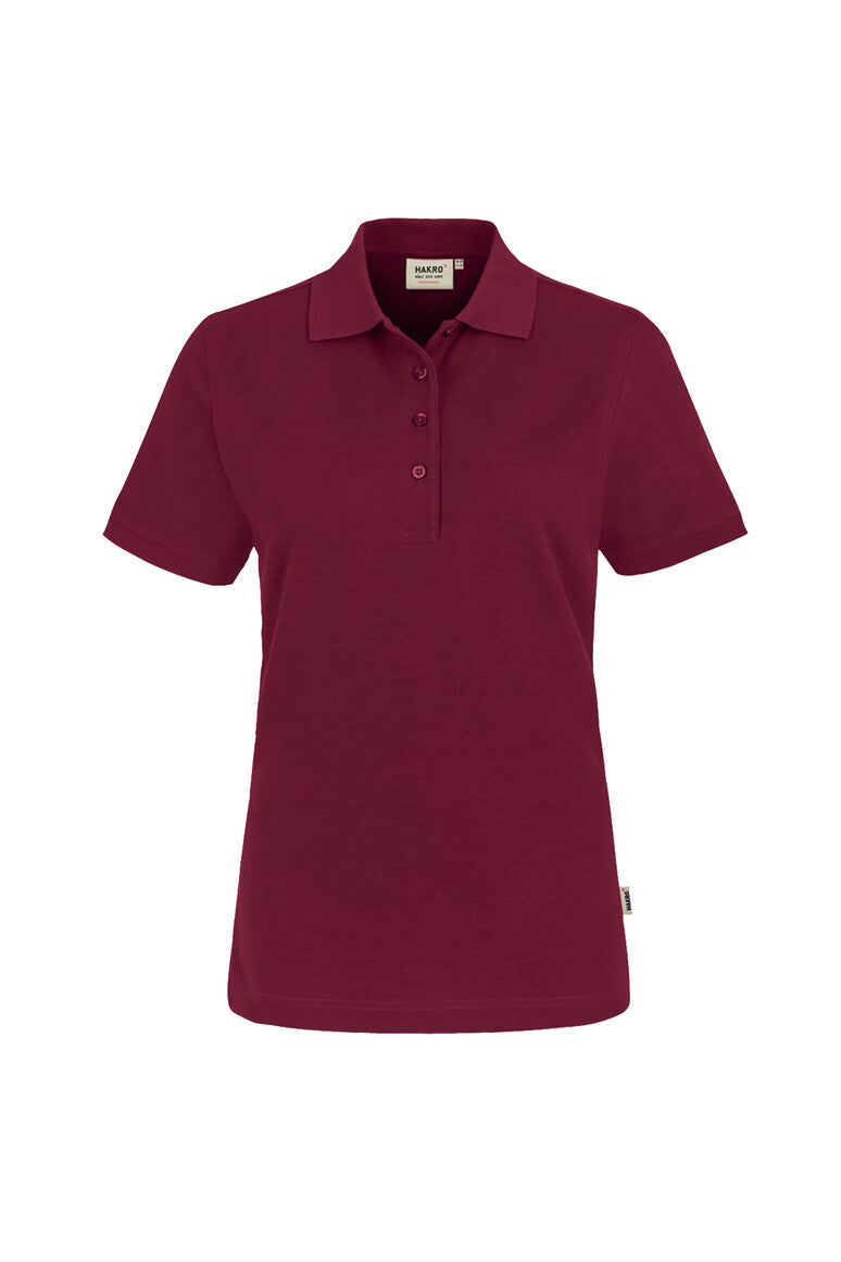 HAKRO Damen Poloshirt MIKRALINAR® 216 weinrot