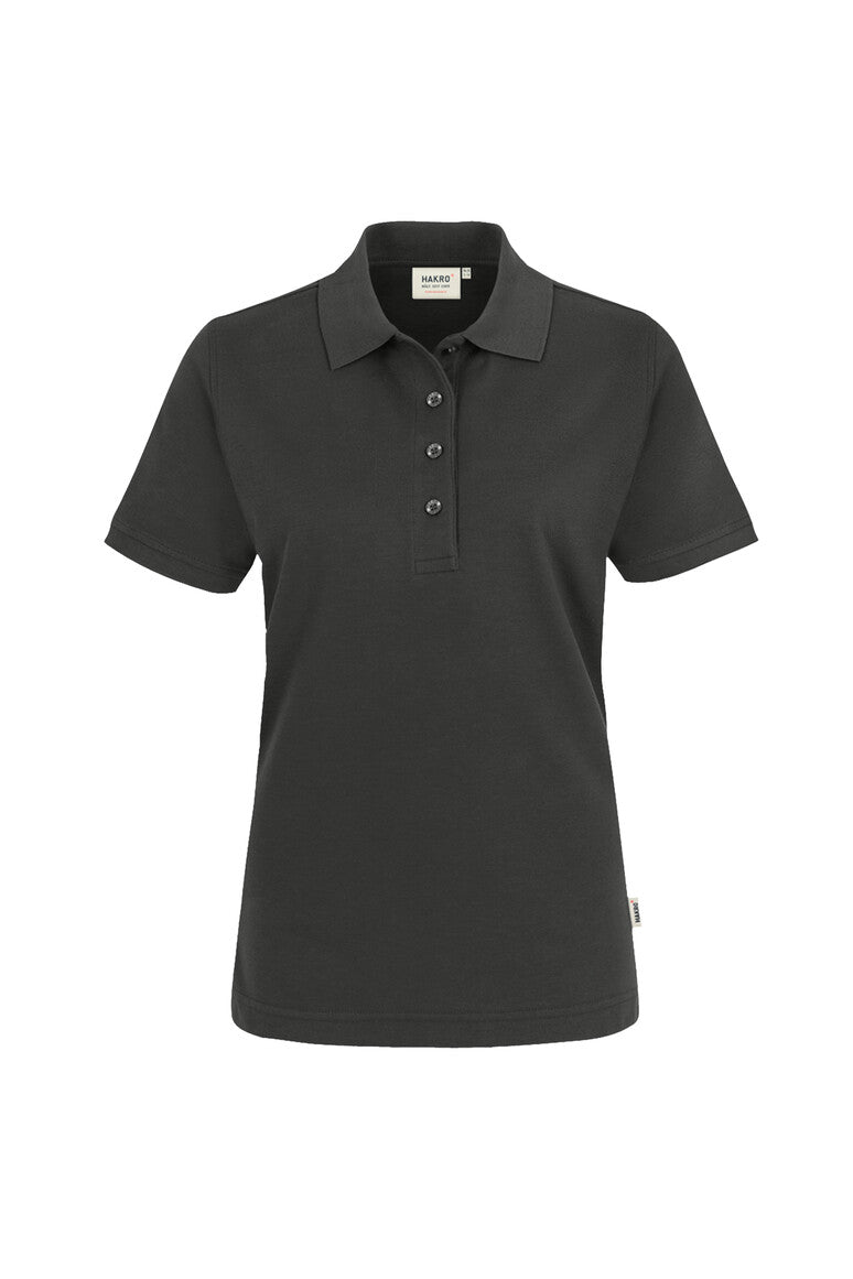 HAKRO Damen Poloshirt MIKRALINAR® 216 karbongrau