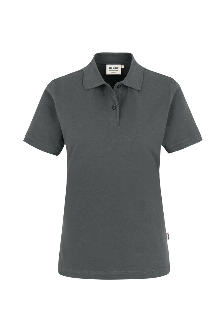 HAKRO Damen Poloshirt Top 224 anthrazit