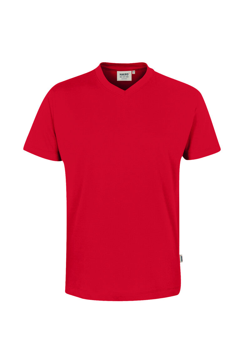 HAKRO V-Shirt Classic 226 rot
