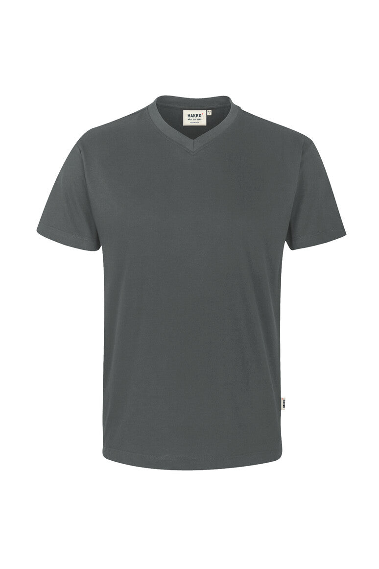 HAKRO V-Shirt Classic 226 anthrazit