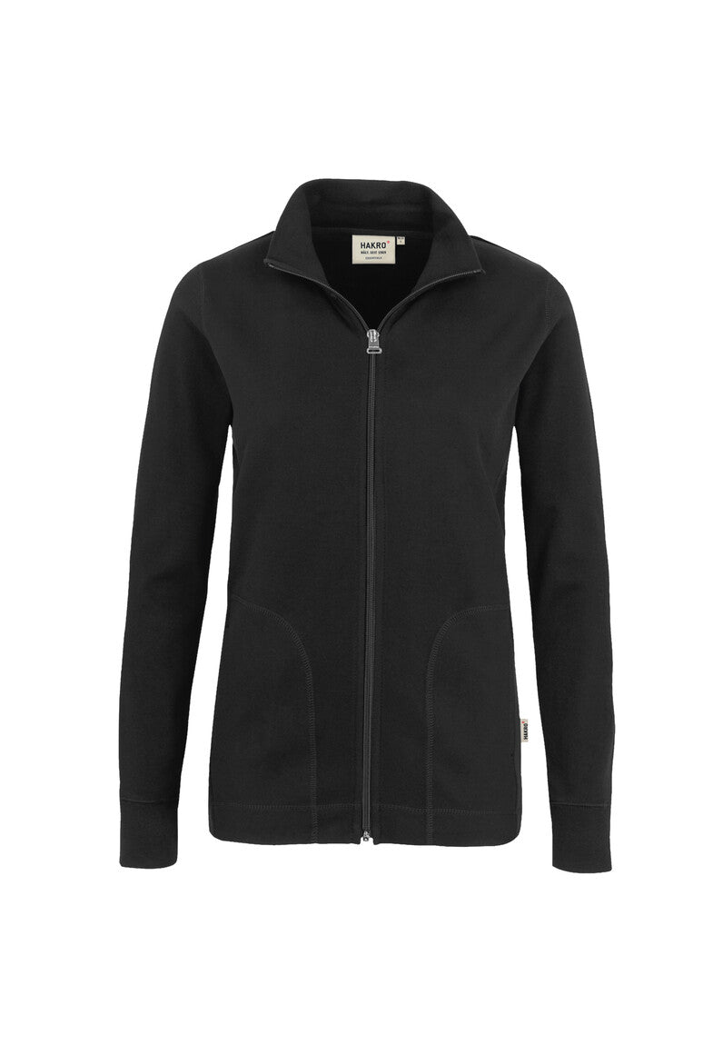 HAKRO Damen Interlockjacke 227 schwarz