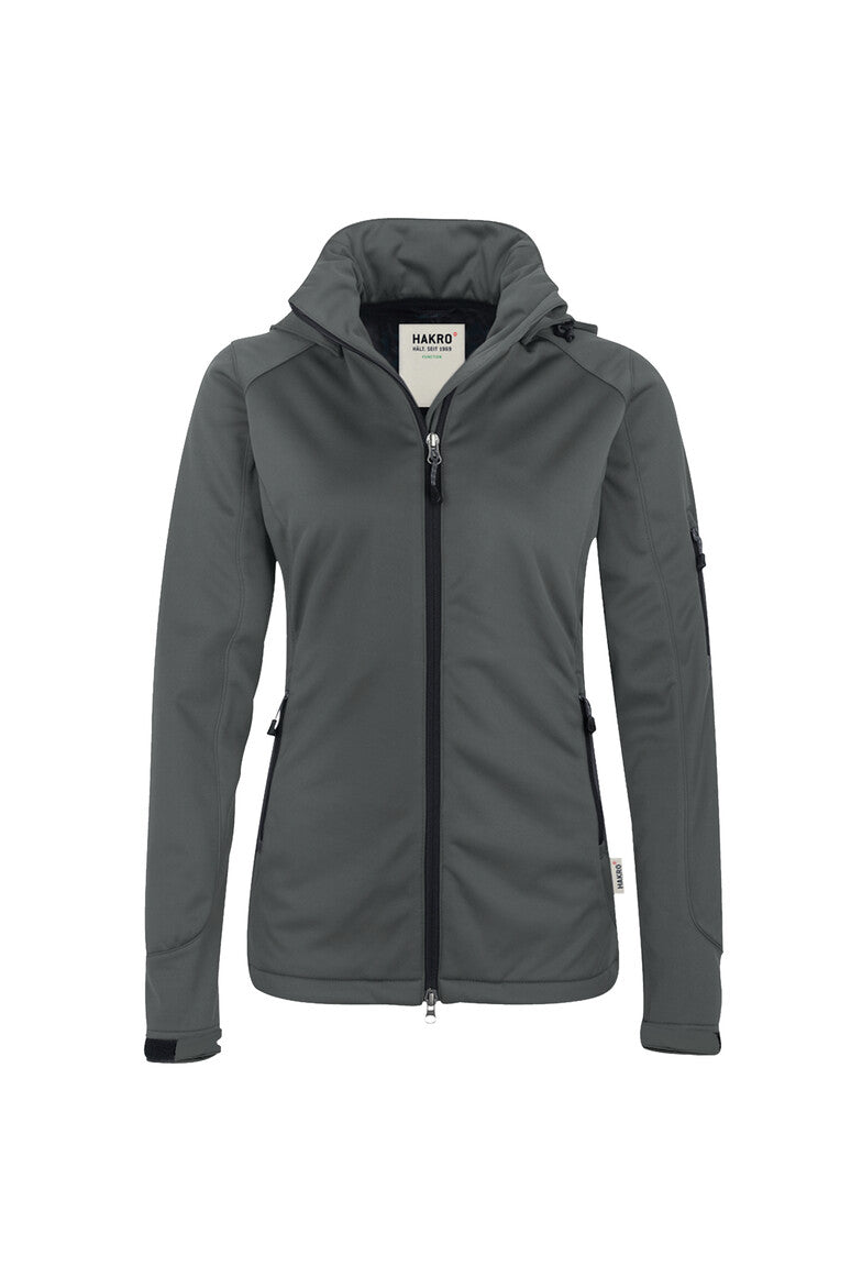 HAKRO Damen Softshelljacke 248 anthrazit