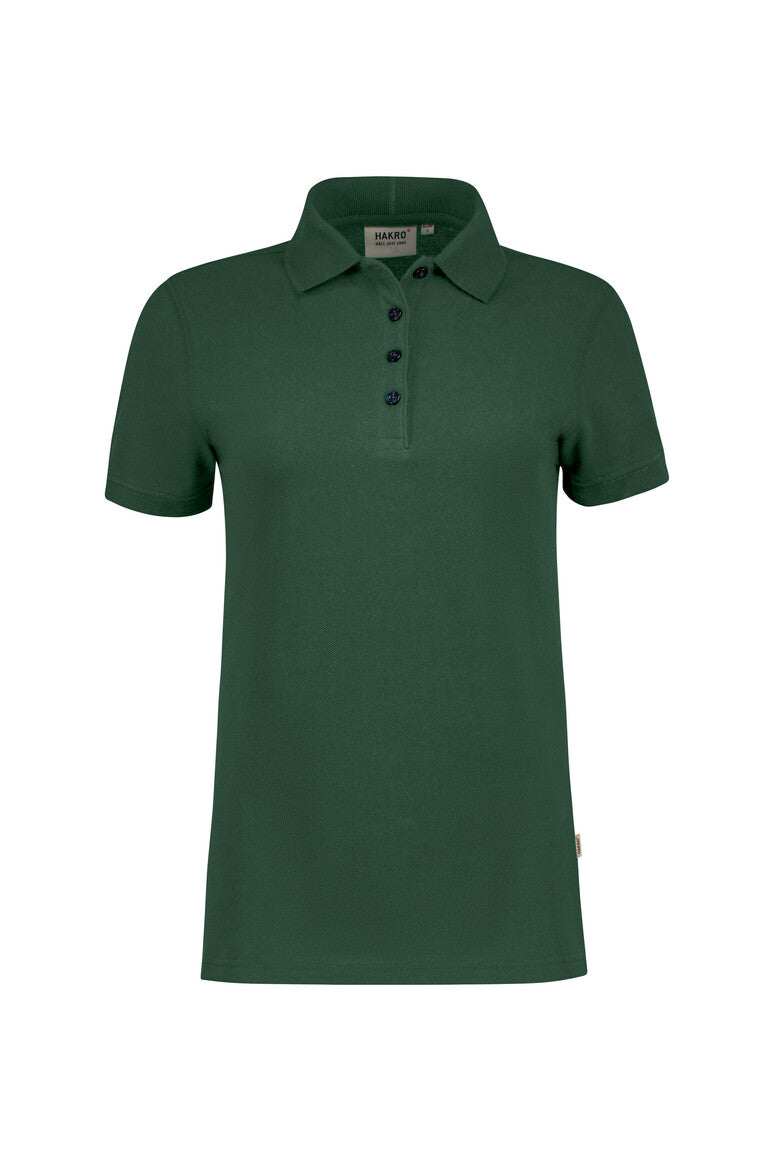 HAKRO Damen Poloshirt Bio-Baumwolle 301 tanne