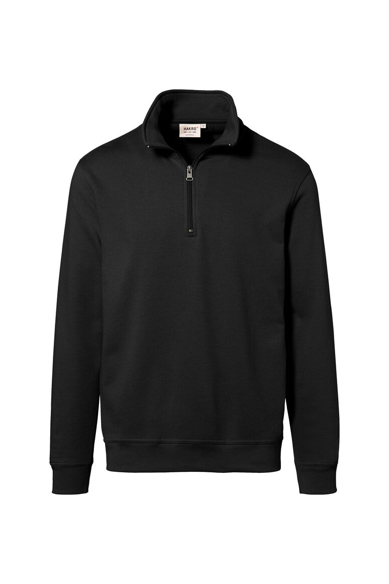 HAKRO Zip-Sweatshirt Premium 451 schwarz