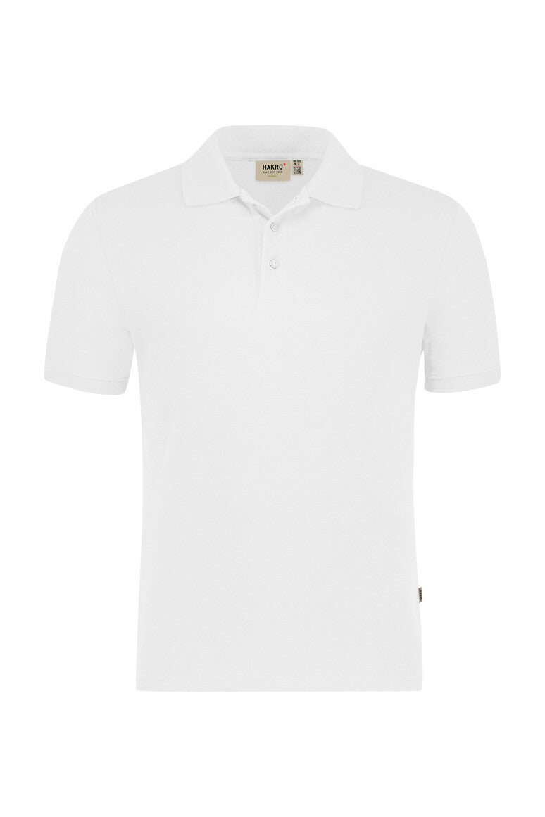HAKRO Poloshirt Bio-Baumwolle 501 weiß